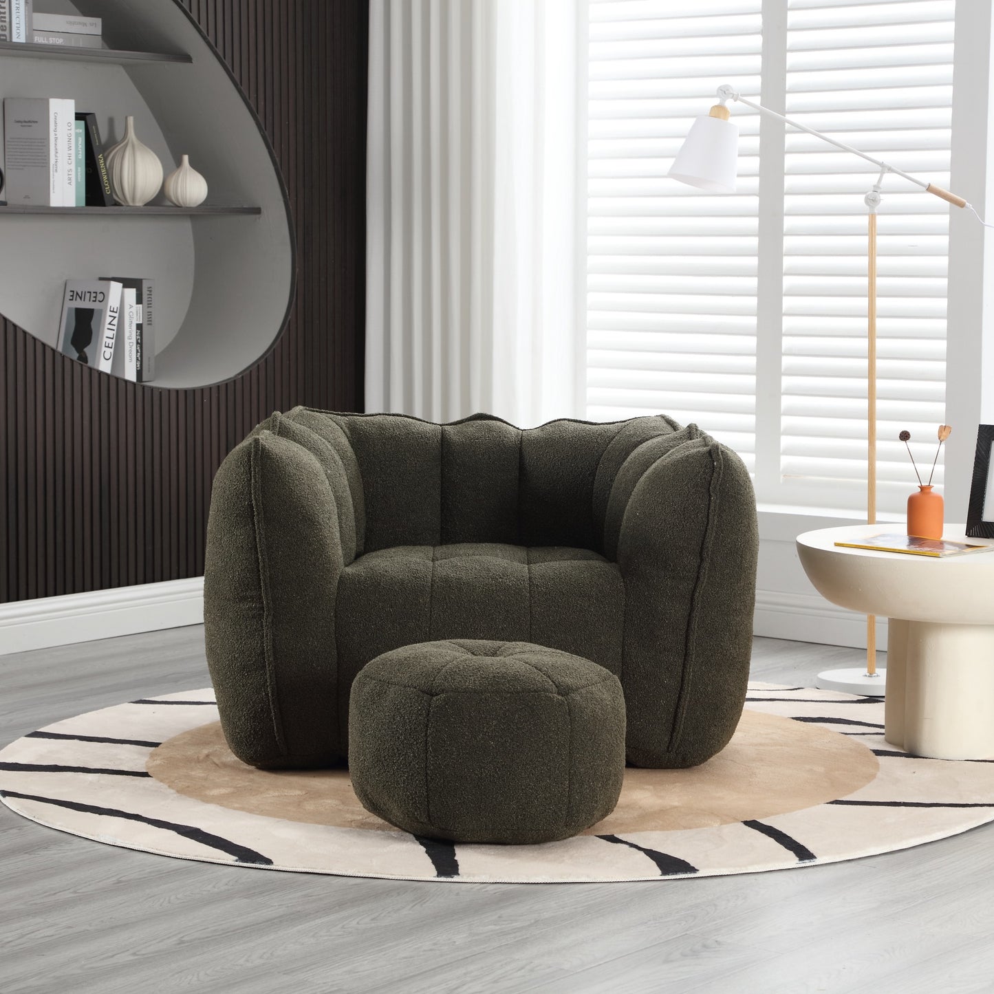 Aven Lounge Chair with Ottoman