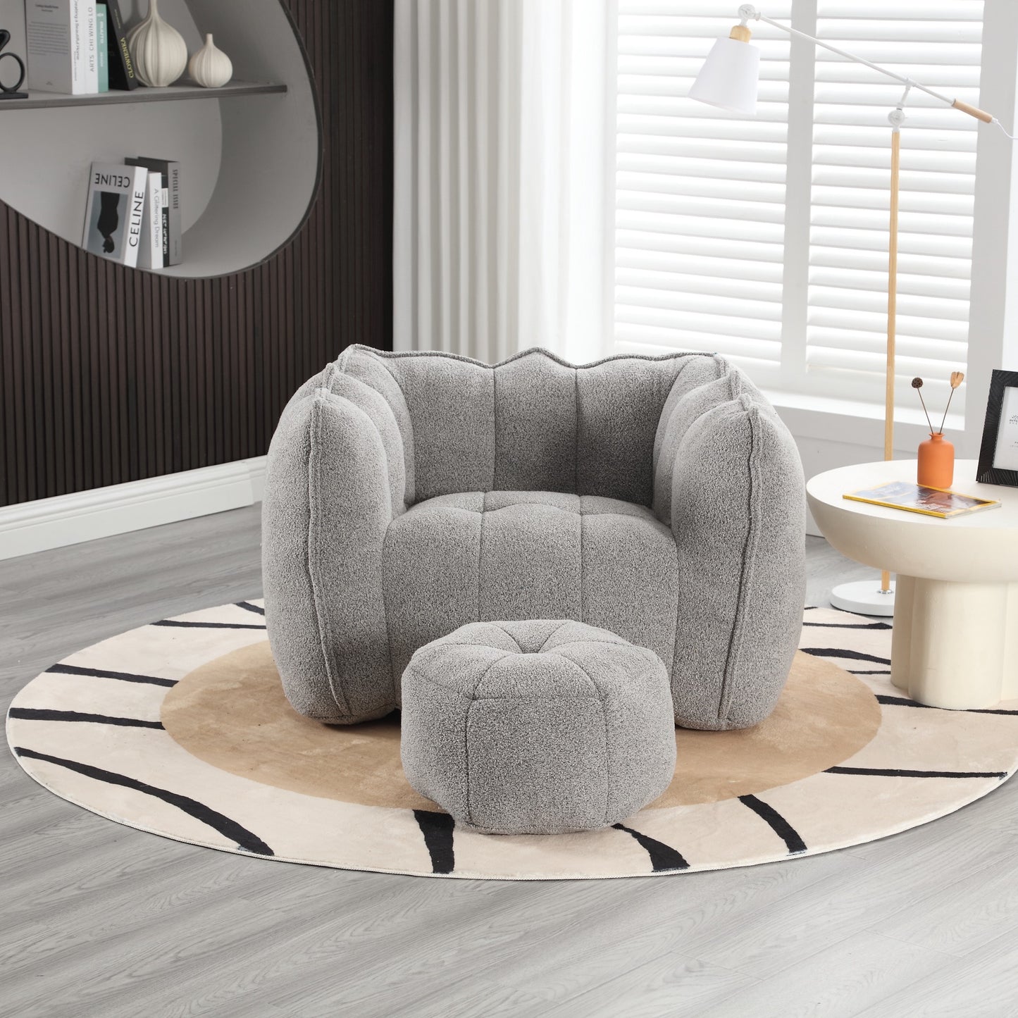Aven Lounge Chair with Ottoman