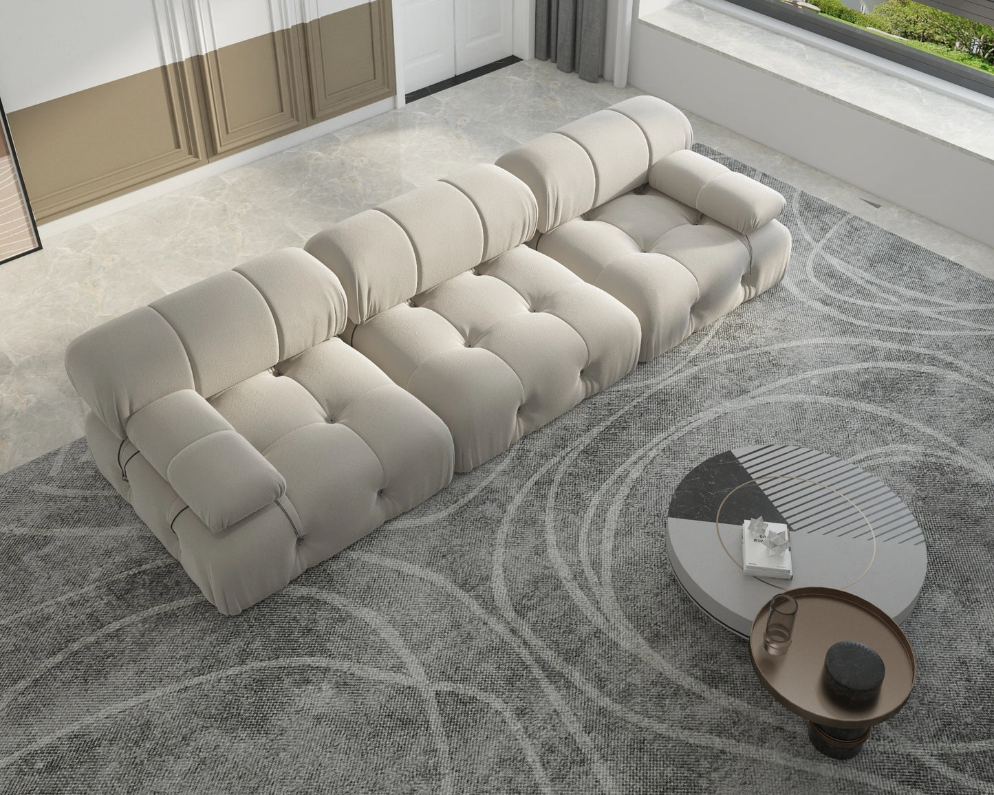 AURA Cloud Sectional 104''